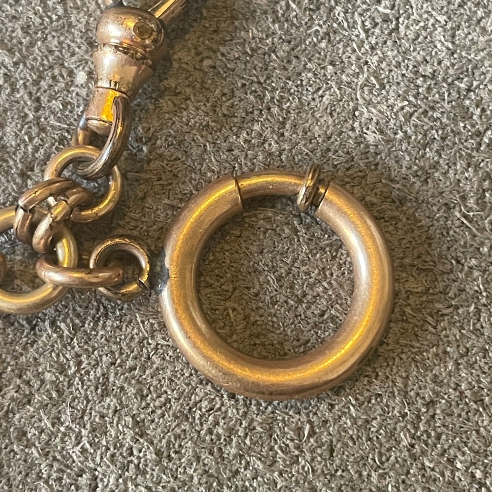 Victorian Gold Tone Locket and Pocket watch Components - Picture 5 of 8